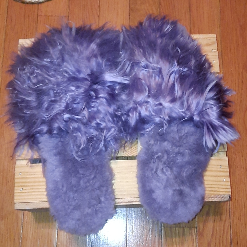 ARIANA BOHLING SUDRI ALPACA SLIPPER SLIDE